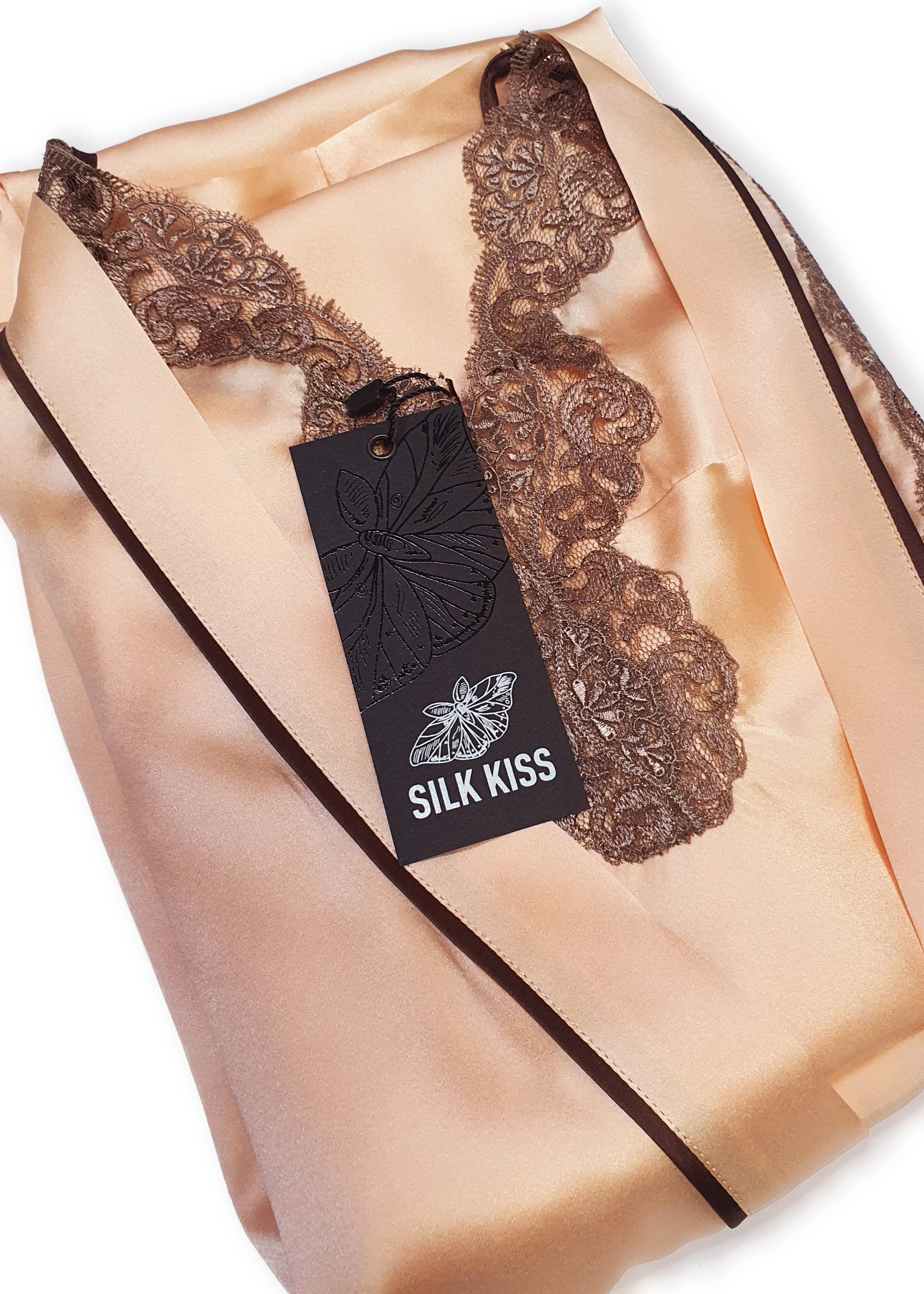 Silk Slip Dress Loungewear Luxurious Organic Peace Silk