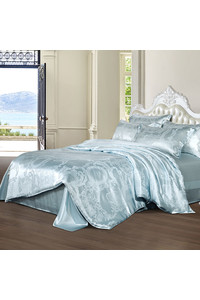 Шовковий комплект постільної білизни