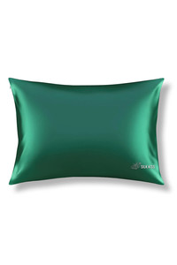 Pillowcase made of 100% natural silk. Green 22 mmi[100-shelkovaya-naturalnaya-rozovaya-sorochka-samarkand-silk-kiss-samarkand-xs-32-34-1613.jpg]