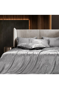 Set of bed linen made of natural silk "Steel pattern" 100% silk[100-shelkovaya-naturalnaya-rozovaya-sorochka-samarkand-silk-kiss-samarkand-xs-32-34-1613.jpg]