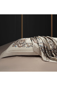 Silk pillowcase made of 100% natural silk. Patterns of Versailles vanilla. Size 50*70 cm[100-shelkovaya-naturalnaya-rozovaya-sorochka-samarkand-silk-kiss-samarkand-xs-32-34-1613.jpg]