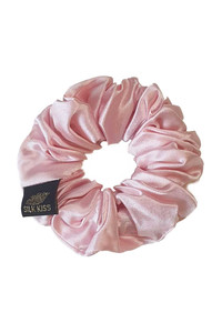 Hair elastic made of 100% natural silk, wide. Color pink. Silk Kiss[100-shelkovaya-naturalnaya-rozovaya-sorochka-samarkand-silk-kiss-samarkand-xs-32-34-1613.jpg]