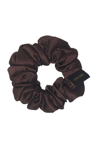 Silk hair band made of 100% natural silk, thick. Chocolate color[100-shelkovaya-naturalnaya-rozovaya-sorochka-samarkand-silk-kiss-samarkand-xs-32-34-1613.jpg]
