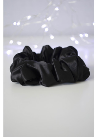 Hair band made of natural 100% silk, black[100-shelkovaya-naturalnaya-rozovaya-sorochka-samarkand-silk-kiss-samarkand-xs-32-34-1613.jpg]