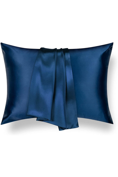 Pillowcase made of 100% natural silk. Blue 22mmi[100-shelkovaya-naturalnaya-rozovaya-sorochka-samarkand-silk-kiss-samarkand-xs-32-34-1613.jpg]