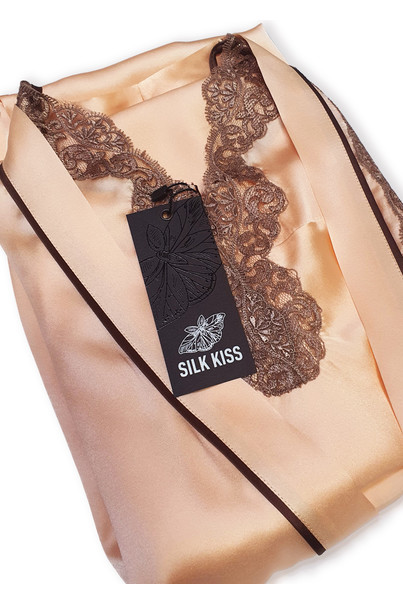 шелковый кружевной набор фото