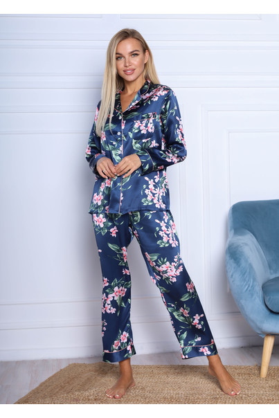 шелковая женская пижама шелковая женская пижама