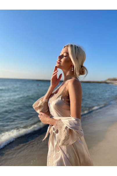 кружевная комбинация для невесты