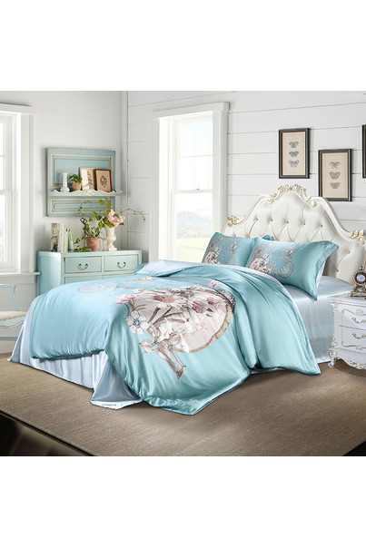 Шовковий комплект постільної білизни Блакитний півонія. 100% натуральний шовк[100-shelkovaya-naturalnaya-rozovaya-sorochka-samarkand-silk-kiss-samarkand-xs-32-34-1613.jpg]