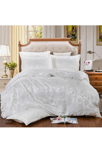 Шовковий комплект постільної білизни Королівський білий. 100% натуральний шовк[100-shelkovaya-naturalnaya-rozovaya-sorochka-samarkand-silk-kiss-samarkand-xs-32-34-1613.jpg]