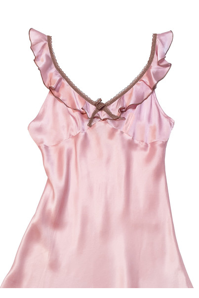 Шовкова жіноча нічна сорочка "Дамаск". TM "Silk Kiss". Натуральний 100% шовк. рожева, Розмір: M[100-shelkovaya-naturalnaya-rozovaya-sorochka-samarkand-silk-kiss-samarkand-xs-32-34-1613.jpg]