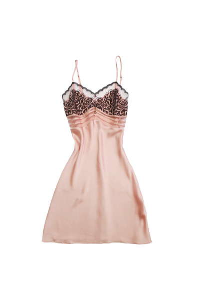 Шовкова жіноча нічна сорочка і халат. Комплект "Париж". TM "Silk Kiss". Натуральний 100% шовк. рожева, Розмір: M[100-shelkovaya-naturalnaya-rozovaya-sorochka-samarkand-silk-kiss-samarkand-xs-32-34-1613.jpg]