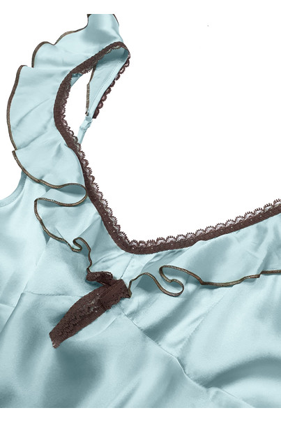 Шовкова жіноча нічна сорочка "Дамаск". TM "Silk Kiss". Натуральний 100% шовк. блакитна, Розмір: L[100-shelkovaya-naturalnaya-rozovaya-sorochka-samarkand-silk-kiss-samarkand-xs-32-34-1613.jpg]