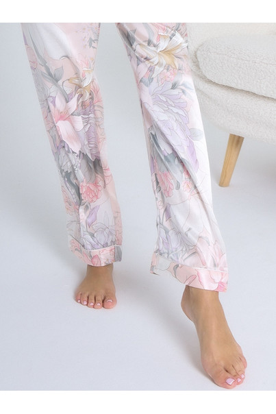 Шовкова жіноча піжама "Сінгапур". TM "Silk Kiss". Натуральний 100% шовк, Розмір: S[100-shelkovaya-naturalnaya-rozovaya-sorochka-samarkand-silk-kiss-samarkand-xs-32-34-1613.jpg]