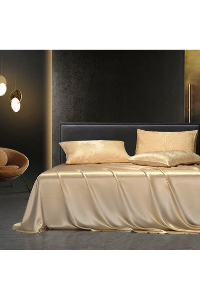 Комплект постільної білизни з натурального шовку "Пісочний мотив" 100% шовк[100-shelkovaya-naturalnaya-rozovaya-sorochka-samarkand-silk-kiss-samarkand-xs-32-34-1613.jpg]