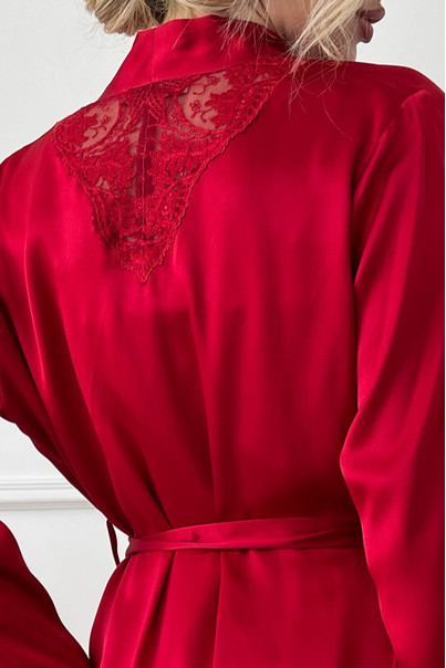 Шелковый комплект женский "Парма", винно-красный. TM"Silk Kiss". Натуральный 100% шелк, Размер: S, изображение 4 Шелковый комплект женский "Парма", винно-красный. TM"Silk Kiss". Натуральный 100% шелк, Размер: S, изображение 4