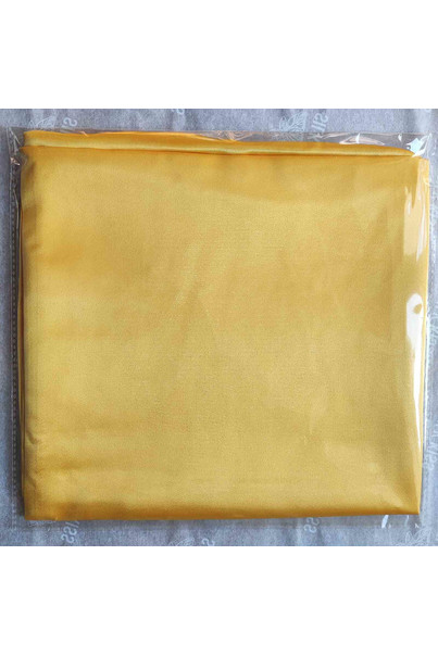 Наволочка из 100% натурального шелка. Желтая 22 mmi. Двусторонняя, изображение 5