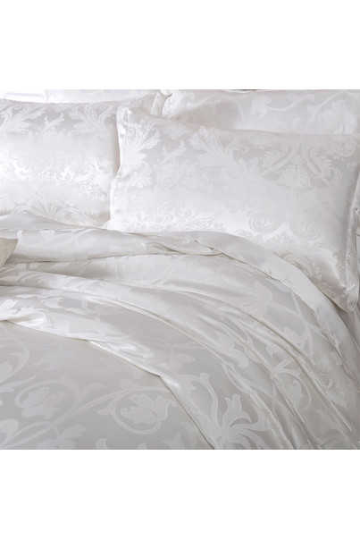 Наволочка шелковая из 100% натурального шелка. Королевский белый. Silk Kiss. Размер 50 х 70 см. Двусторонняя, изображение 4