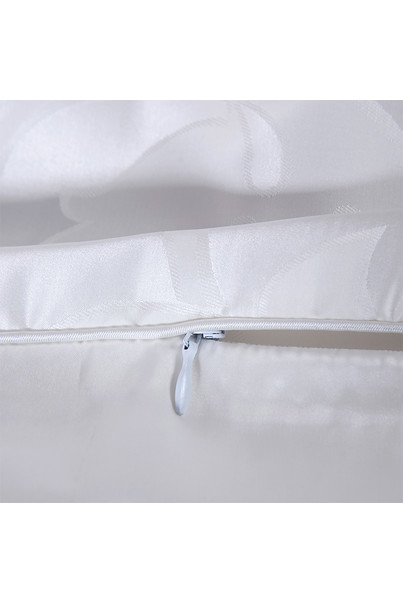 Наволочка шелковая из 100% натурального шелка. Королевский белый. Silk Kiss. Размер 50 х 70 см. Двусторонняя, изображение 5