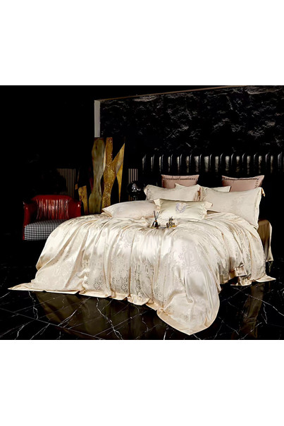 Постільна білизна з натурального шовку. Золотий поцілунок. Silk Kiss. Підковдра, простирадло, 2 наволочки.[100-shelkovaya-naturalnaya-rozovaya-sorochka-samarkand-silk-kiss-samarkand-xs-32-34-1613.jpg]