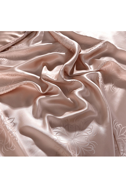 Natural silk powder bed linen, set. Naginata. 100% silk[100-shelkovaya-naturalnaya-rozovaya-sorochka-samarkand-silk-kiss-samarkand-xs-32-34-1613.jpg]