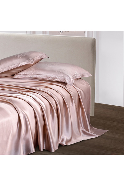 Natural silk powder bed linen, set. Naginata. 100% silk[100-shelkovaya-naturalnaya-rozovaya-sorochka-samarkand-silk-kiss-samarkand-xs-32-34-1613.jpg]