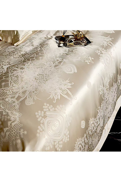 Постільна білизна з натурального шовку. Золотий поцілунок. Silk Kiss. Підковдра, простирадло, 2 наволочки.[100-shelkovaya-naturalnaya-rozovaya-sorochka-samarkand-silk-kiss-samarkand-xs-32-34-1613.jpg]