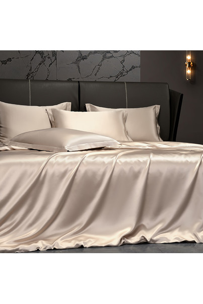 Silk bed linen, made of natural silk. Duvet cover, sheet, 2 pillowcases. Sandy absolute. Silk Kiss[100-shelkovaya-naturalnaya-rozovaya-sorochka-samarkand-silk-kiss-samarkand-xs-32-34-1613.jpg]