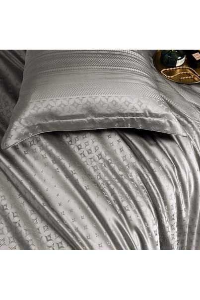 Постільна білизна шовкова, з натурального шовку. Підковдра, простирадло, 2 наволочки. Сірий. Шепіт під зірками. Silk Kiss[100-shelkovaya-naturalnaya-rozovaya-sorochka-samarkand-silk-kiss-samarkand-xs-32-34-1613.jpg]