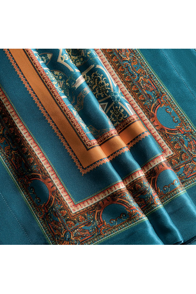 Set of silk bed linen, with patterns. 1001 nights. Natural 100% silk[100-shelkovaya-naturalnaya-rozovaya-sorochka-samarkand-silk-kiss-samarkand-xs-32-34-1613.jpg]