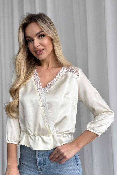 Шовкова блуза "Silk Kiss" айворі, натуральний шовк, Розмір: L[100-shelkovaya-naturalnaya-rozovaya-sorochka-samarkand-silk-kiss-samarkand-xs-32-34-1613.jpg]