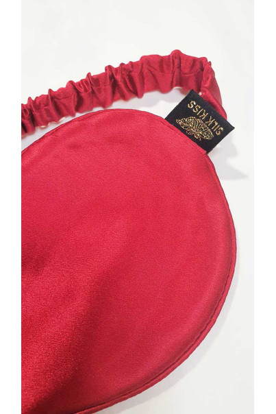 Sleep mask made of natural 100% silk TM "Silk Kiss", burgundy[100-shelkovaya-naturalnaya-rozovaya-sorochka-samarkand-silk-kiss-samarkand-xs-32-34-1613.jpg]