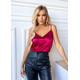 Майка топ жіноча класична з натурального шовку, колір бордо. TM "Silk Kiss". 100% шовк, Розмір: M[100-shelkovaya-naturalnaya-rozovaya-sorochka-samarkand-silk-kiss-samarkand-xs-32-34-1613.jpg]
