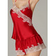 Шовковий топ і шорти. Комплект "Севілья". TM "Silk Kiss". Натуральний 100% шовк. червоний, Розмір: S[100-shelkovaya-naturalnaya-rozovaya-sorochka-samarkand-silk-kiss-samarkand-xs-32-34-1613.jpg]