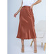 Шовкова жіноча спідниця. TM "Silk Kiss". Натуральний 100% шовк. Мідна, міді, Розмір: S[100-shelkovaya-naturalnaya-rozovaya-sorochka-samarkand-silk-kiss-samarkand-xs-32-34-1613.jpg]