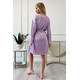 Silk set combination and bathrobe "Florina", lilac. TM "Silk Kiss". Natural 100% silk, Size: L[100-shelkovaya-naturalnaya-rozovaya-sorochka-samarkand-silk-kiss-samarkand-xs-32-34-1613.jpg]