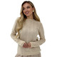 Свитер из натуральной 100% шерсти женский, бежевый Silk KIss Wool Crace, Цвет: Бежевый, Размер: L, изображение 3 Свитер из натуральной 100% шерсти женский, бежевый Silk KIss Wool Crace, Цвет: Бежевый, Размер: L, изображение 3