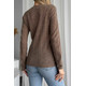 Свитер из натуральной 100% шерсти женский, коричневый Silk KIss Wool Crace, Размер: XXL, изображение 7 Свитер из натуральной 100% шерсти женский, коричневый Silk KIss Wool Crace, Размер: XXL, изображение 7