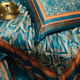 Set of silk bed linen, with patterns. 1001 nights. Natural 100% silk[100-shelkovaya-naturalnaya-rozovaya-sorochka-samarkand-silk-kiss-samarkand-xs-32-34-1613.jpg]