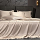 Silk bed linen, made of natural silk. Duvet cover, sheet, 2 pillowcases. Sandy absolute. Silk Kiss[100-shelkovaya-naturalnaya-rozovaya-sorochka-samarkand-silk-kiss-samarkand-xs-32-34-1613.jpg]