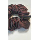 Silk hair band made of 100% natural silk, thick. Chocolate color[100-shelkovaya-naturalnaya-rozovaya-sorochka-samarkand-silk-kiss-samarkand-xs-32-34-1613.jpg]
